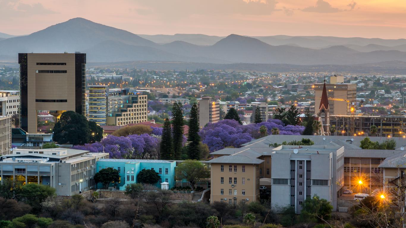 Flights to Windhoek Hosea Kutako Mezinárodní letiště